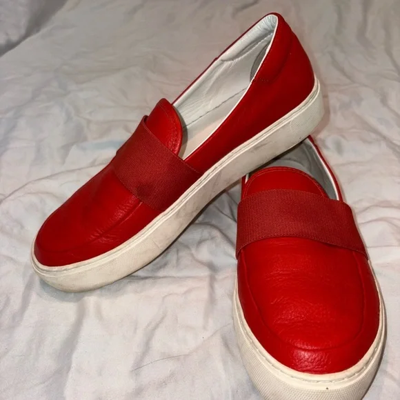 UGG Orange  Leather Sneakers - Picture 5 of 8